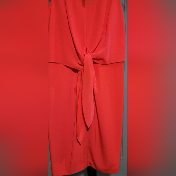 Jessica Simpson Orange Dress US2 - Picture 3 of 4